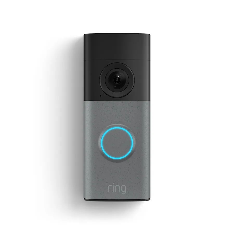Ring Wired Doorbell 2K Speckled Grey — image 1